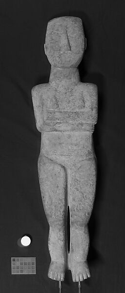 Marble female figure, Marble, Cycladic