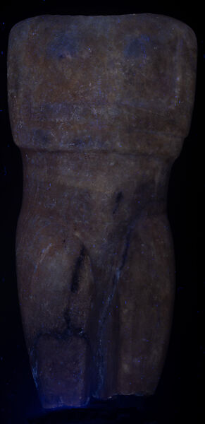 Marble torso of a figure, Marble, Cycladic