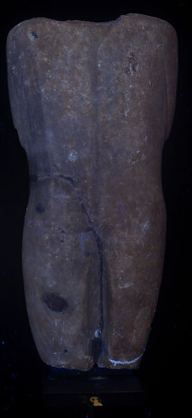 Marble torso of a figure, Marble, Cycladic