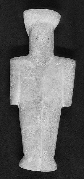 Marble female figure, Marble, Cycladic