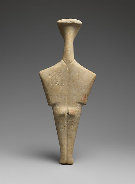 Marble female figure, Marble, Cycladic
