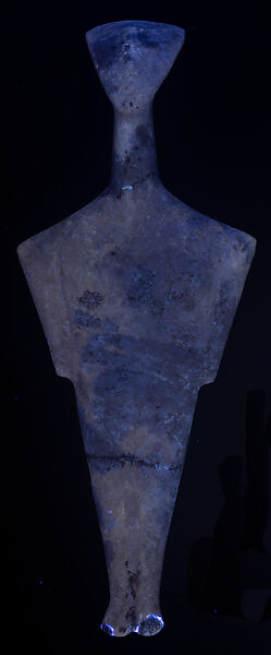 Marble female figure, Marble, Cycladic