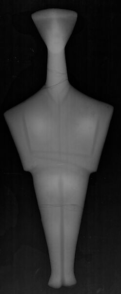 Marble female figure, Marble, Cycladic