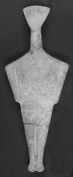 Marble female figure, Marble, Cycladic