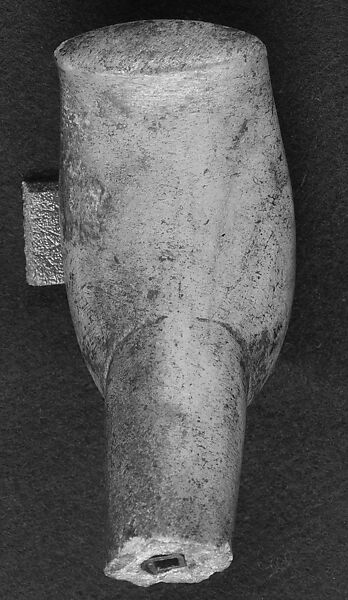 Marble head of a figure, Marble, Cycladic