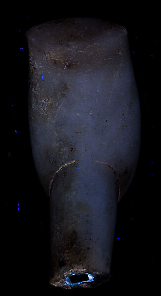 Marble head of a figure, Marble, Cycladic