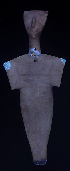 Marble female figure, Marble, Cycladic