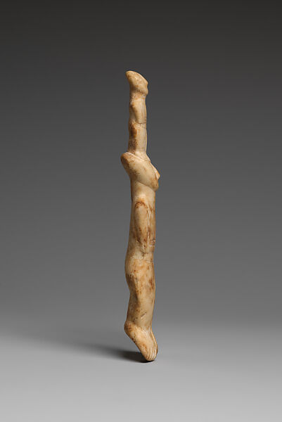 Marble double female figure, Marble, Cycladic