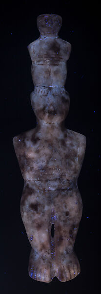 Marble double female figure, Marble, Cycladic