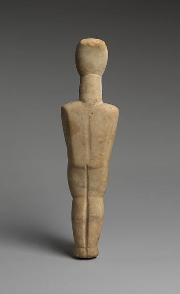 Marble female figure, Marble, Cycladic