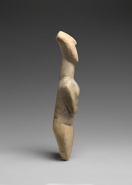 Marble female figure, Marble, Cycladic