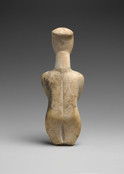 Marble female figure, Marble, Cycladic
