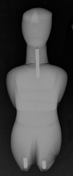 Marble female figure, Marble, Cycladic