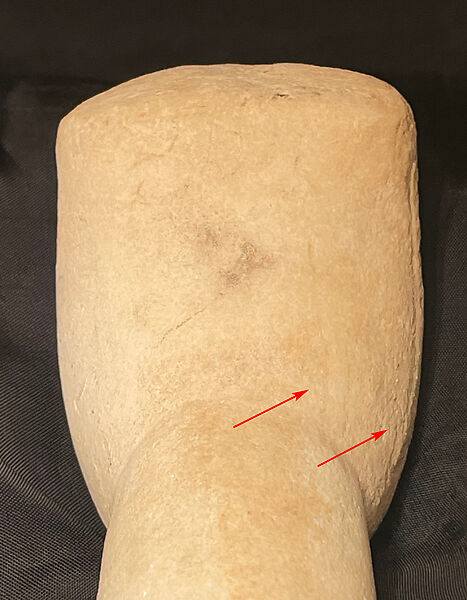 Marble female figure, Marble, Cycladic