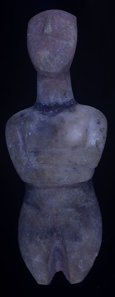 Marble female figure, Marble, Cycladic