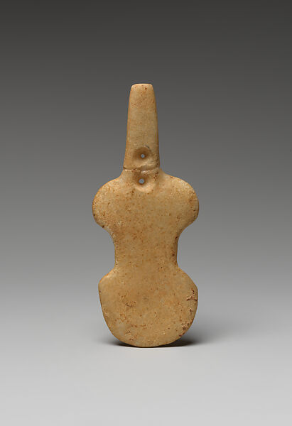 Marble female figure, Marble, Cycladic