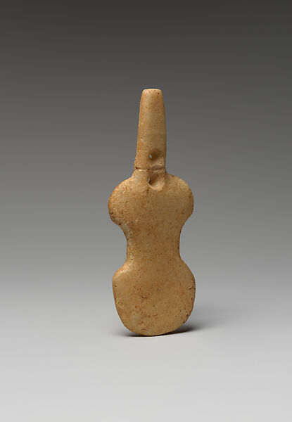 Marble female figure, Marble, Cycladic