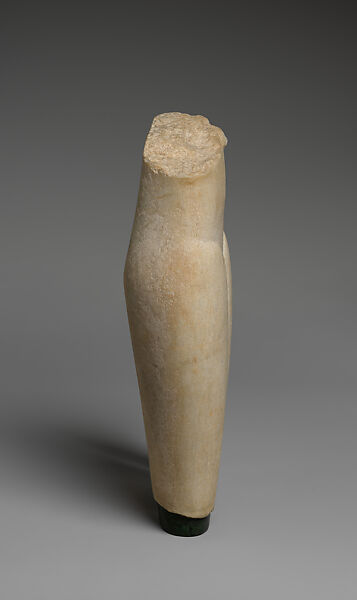 Marble torso of a figure, Marble, Cycladic