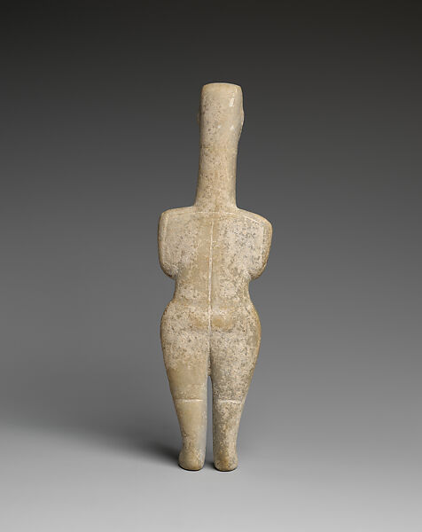 Marble female figure, Marble, Cycladic