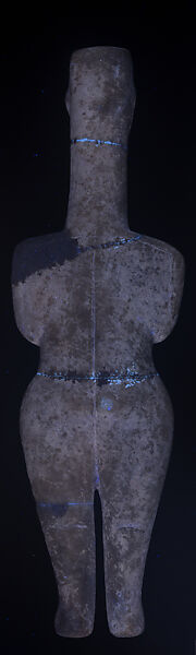 Marble female figure, Marble, Cycladic