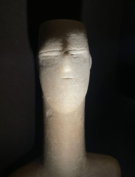 Marble female figure, Marble, Cycladic