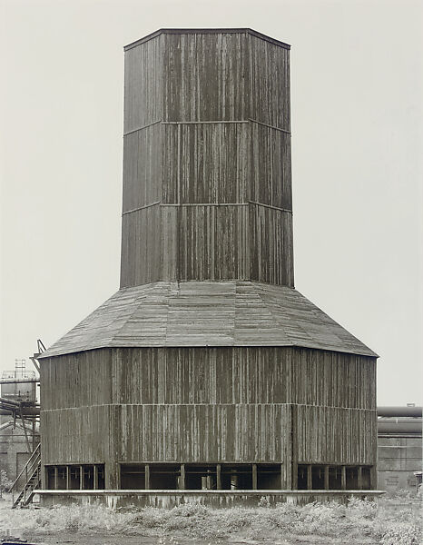 Cooling Tower, Zeche Mont Cenis, Herne, Ruhr Region, Germany, Bernd and Hilla Becher  German, Gelatin silver print