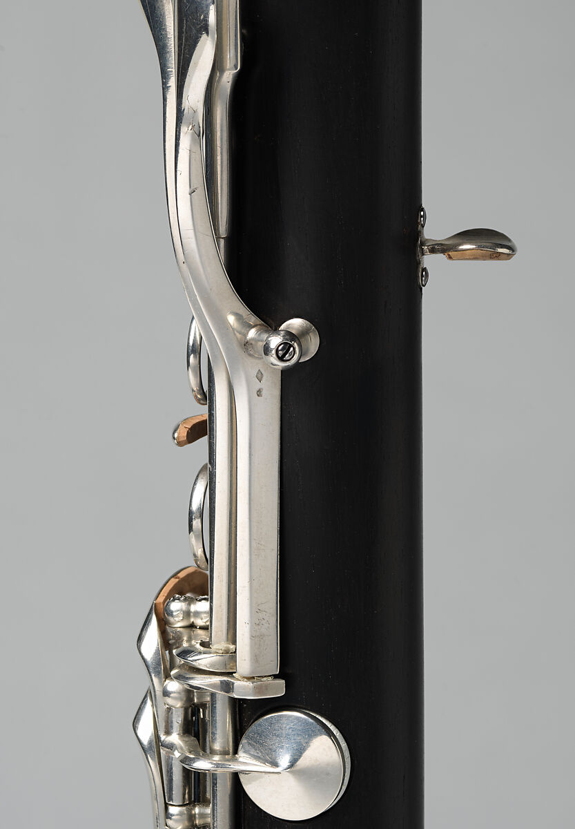 Clarinet in B-flat, Buffet, Crampon &amp; Cie. (founded 1859), grenadilla (dalbergia melanoxylon), silver, cork, French