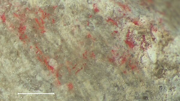 Marble head of a figure, Marble, Cycladic