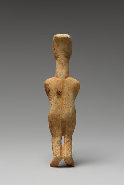 Marble female figure, Marble, Cycladic