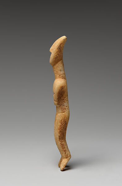 Marble female figure, Marble, Cycladic