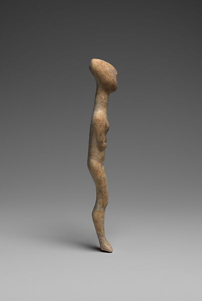 Marble female figure, Marble, Cycladic
