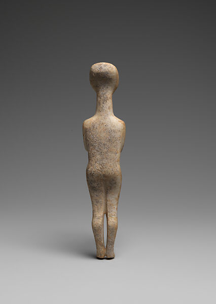 Marble female figure, Marble, Cycladic