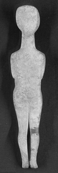 Marble female figure, Marble, Cycladic