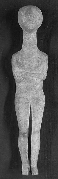 Marble female figure, Marble, Cycladic