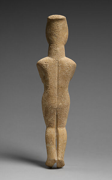 Marble female figure, Marble, Cycladic
