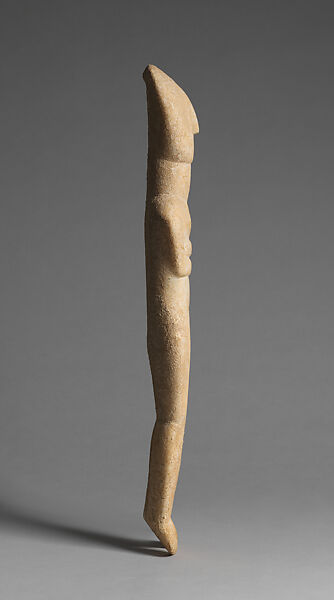 Marble female figure, Marble, Cycladic