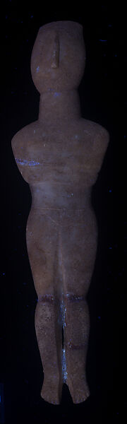Marble female figure, Marble, Cycladic