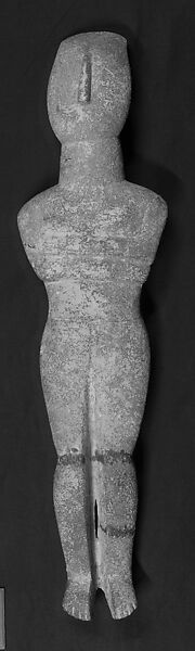 Marble female figure, Marble, Cycladic