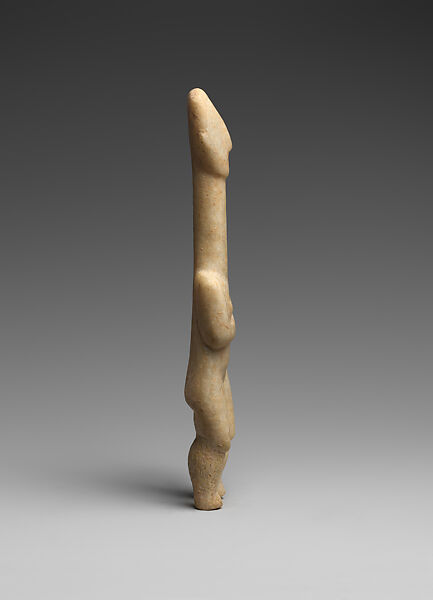 Marble female figure, Marble, Cycladic