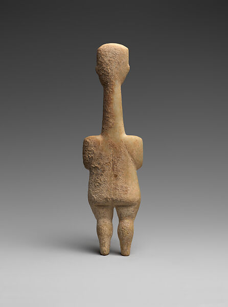 Marble female figure, Marble, Cycladic