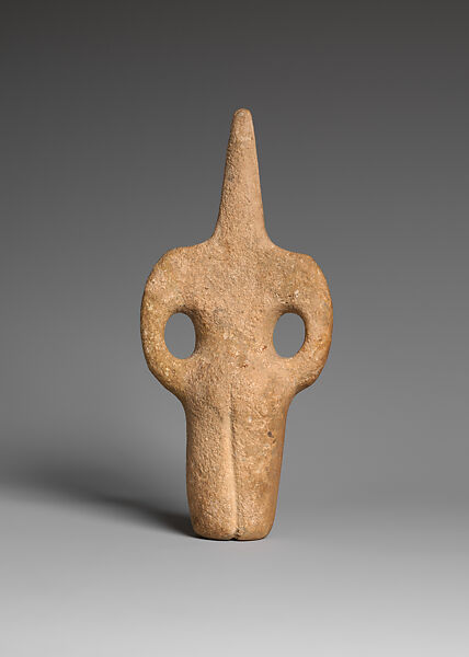 Marble female figure, Marble, Cycladic