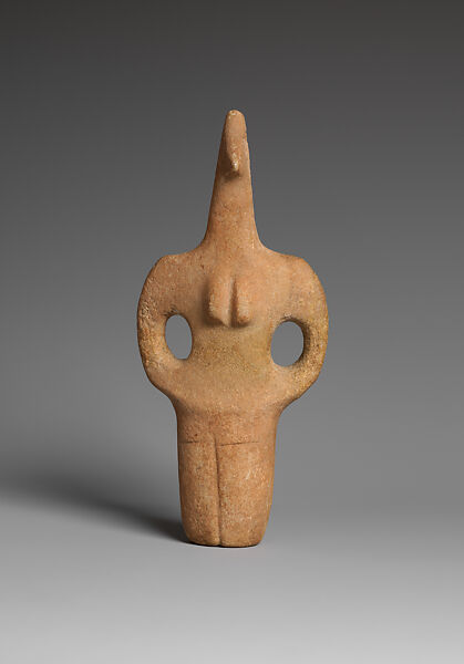 Marble female figure, Marble, Cycladic 