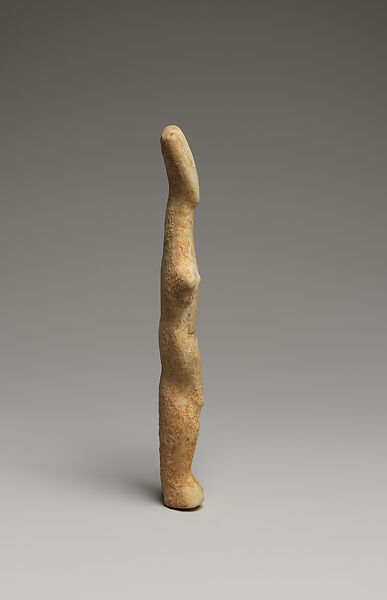 Marble female figure, Marble, Cycladic