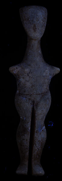 Marble female figure, Marble, Cycladic