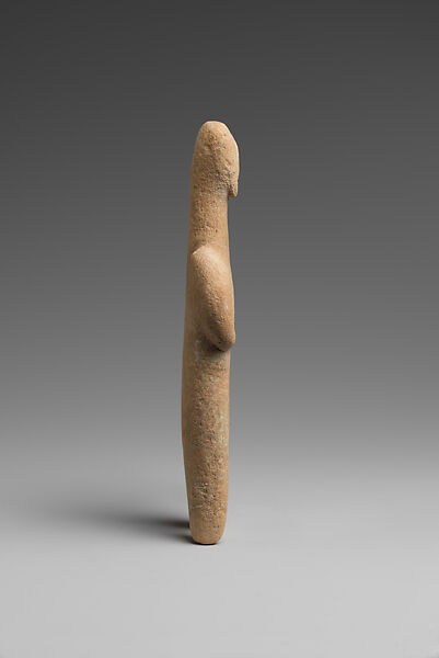 Marble female figure, Marble, Cycladic