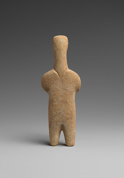 Marble female figure, Marble, Cycladic