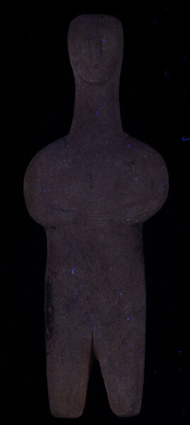 Marble female figure, Marble, Cycladic