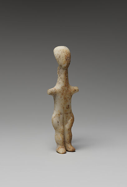 Marble female figure, Marble, Cycladic
