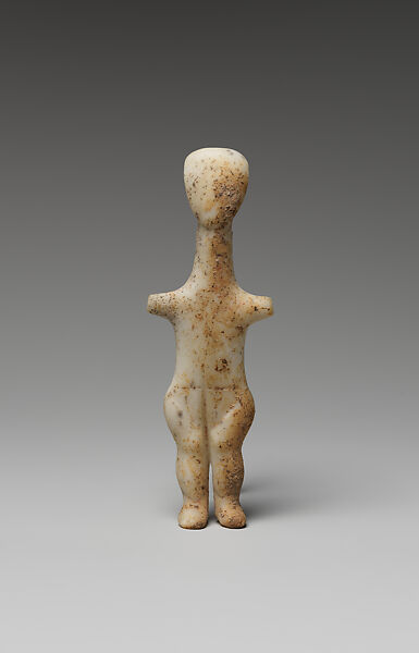 Marble female figure, Marble, Cycladic