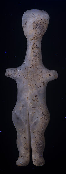 Marble female figure, Marble, Cycladic